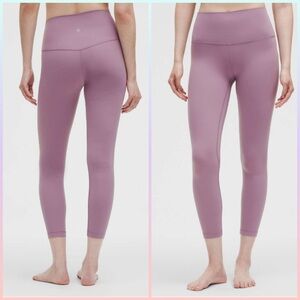 Lululemon Align High-Rise Pant with Pockets‎ 25"Lavender Lux purple size 4 NWT